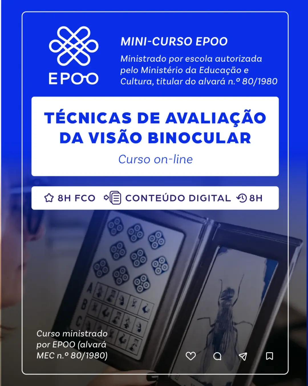 Course Image MINI-CURSO Técnicas de Avaliação da Visão Binocular