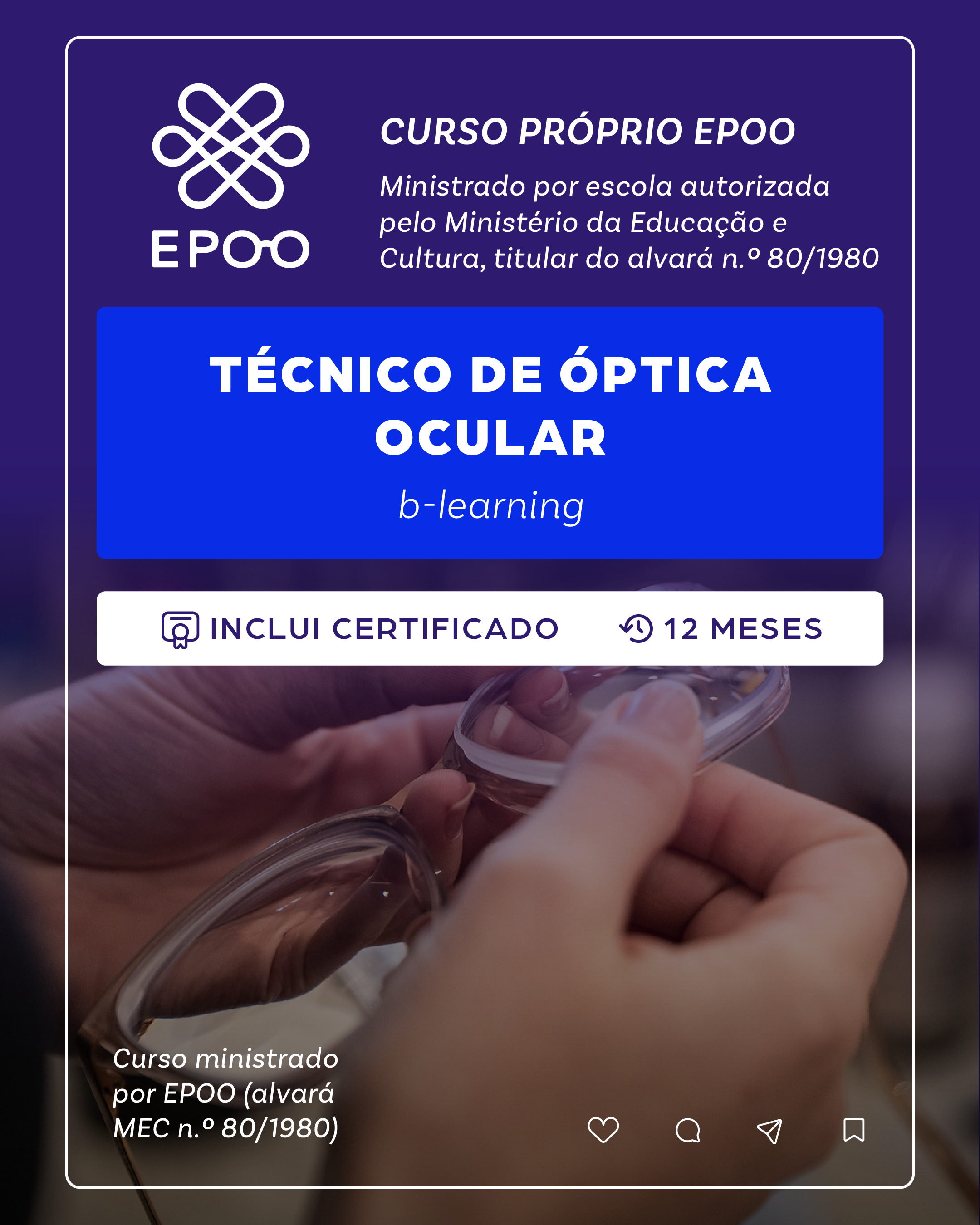 Course Image Técnico de ótica ocular